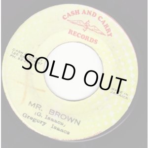 画像: GREGORY ISAACS . MR.BROWN