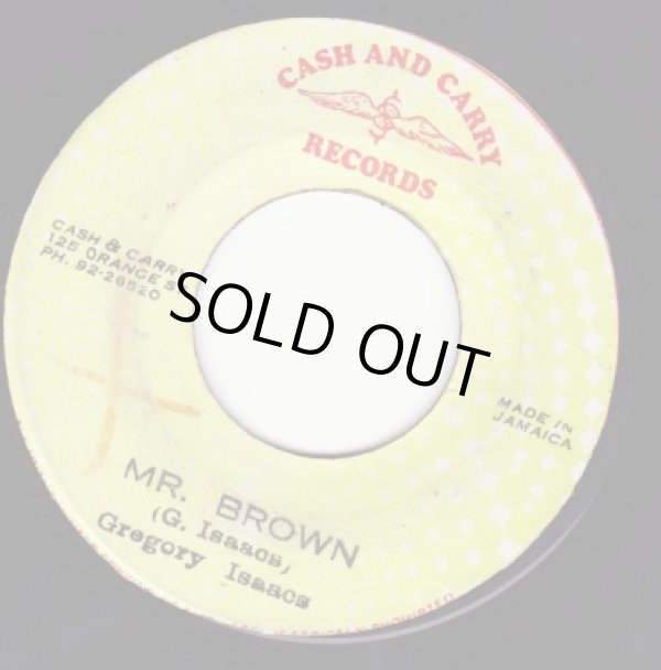 画像1: GREGORY ISAACS . MR.BROWN