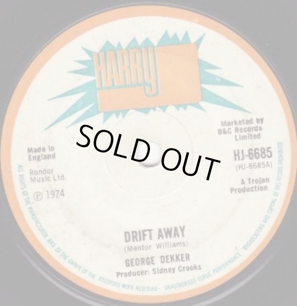 画像1: GEORGE DEKKER / DRIFT AWAY . UPSIDE DOWN