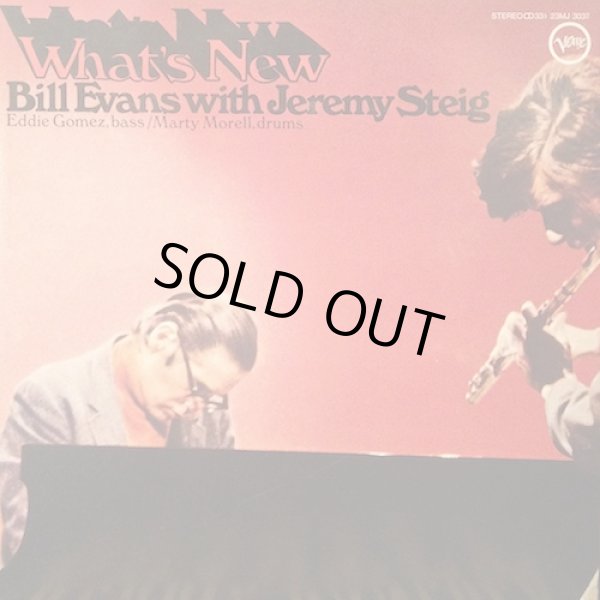 画像1: BILL EVANS with JEREMY STEIG / WHAT'S NEW 