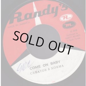 画像: CREATOR & NORMA / COME ON BABY . WE'LL BE LOVERS