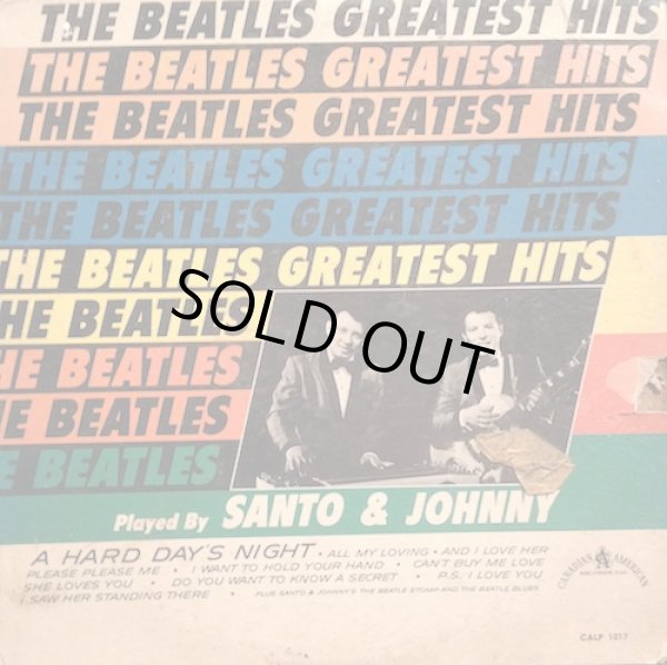 画像1: THE BEATLES GREATEST HITS / SANTO & JOHHNY