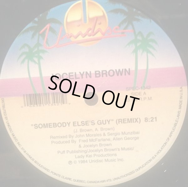 画像1: JOCELYN BROWN / SOMEBODY ELSE'S GUY