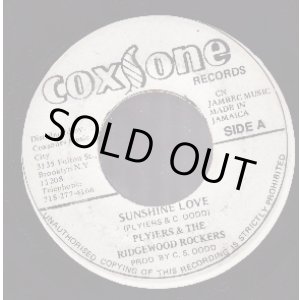 画像: PLYIERS & THE RIDGEWOOD ROCKERS / SUNSHINE LOVE