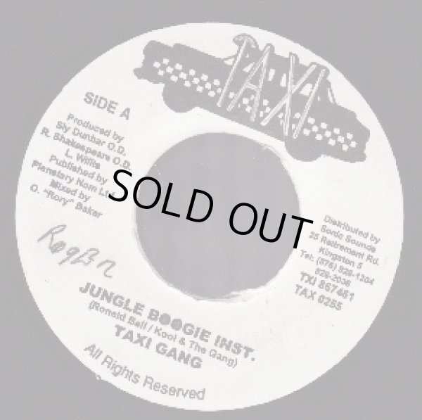 画像1: TAXI GANG / JUNGLE BOOGIE INST