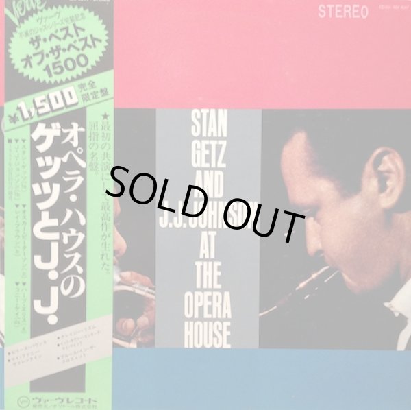 画像1: STAN GETZ & J.J JOHNSON / AT THE OPERA HOUSE