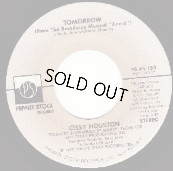 画像1: CISSY HOUSTON / TOMORROW . LOVE IS HOLDING ON