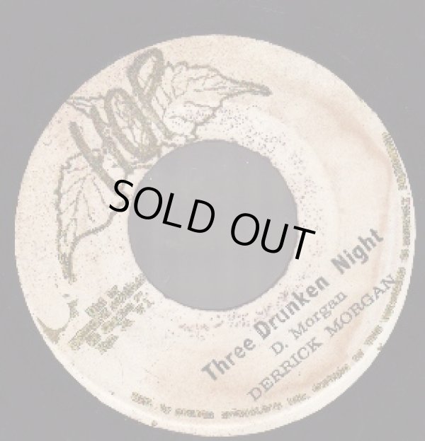 画像1: DERRICK MORGAN / THREE DRUNKEN NIGHT . STANDING BY