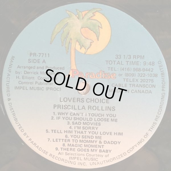 画像3: PRISCILLA ROLLINS / LOVERS CHOICE