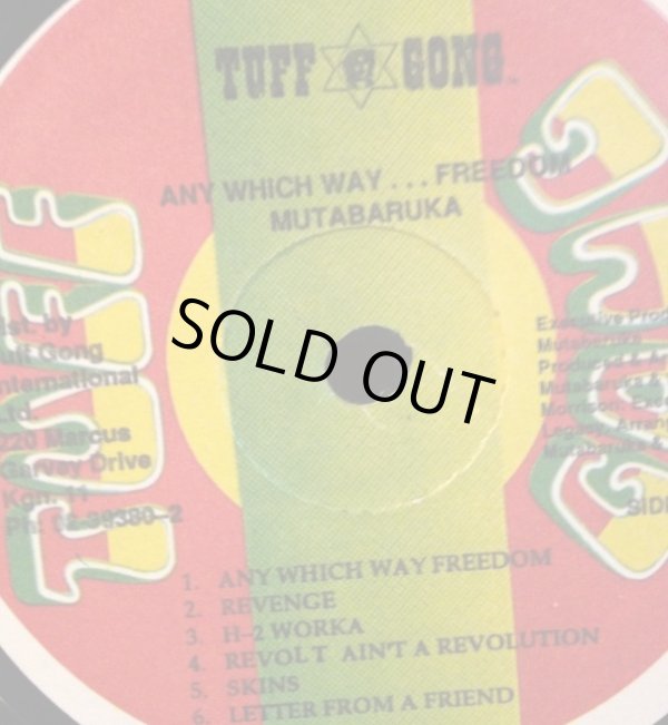 画像3: MUTABARUKA / ANY WHICH WAY..FREEDOM