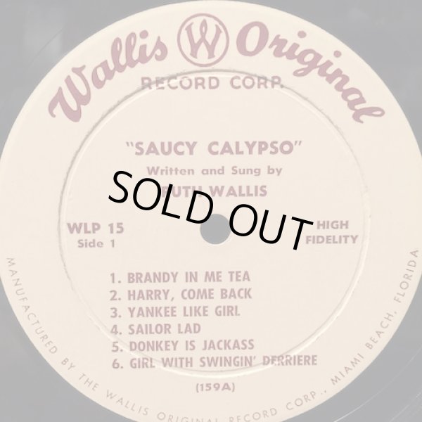 画像3: RUTH WALLIS / SAUCY CALYPSO