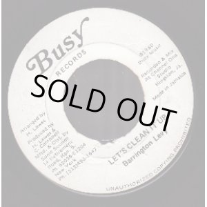 画像: BARRINGTON LEVY / LET'S CLEAN IT UP
