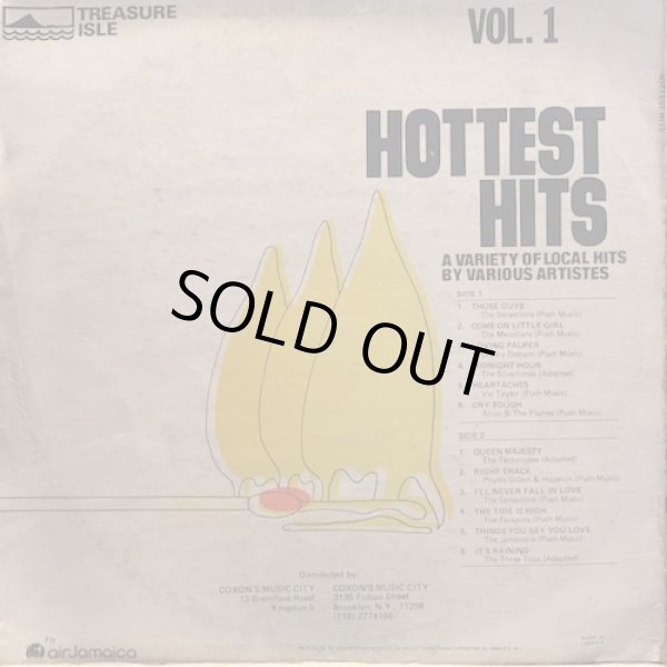 画像2: HOTTEST HITS vol.1 / V.A