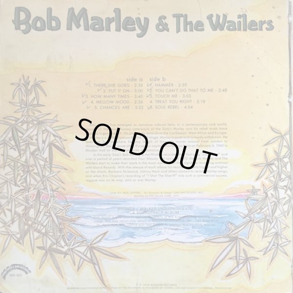 画像2: BOB MARLEY AND THE WAILERS / 