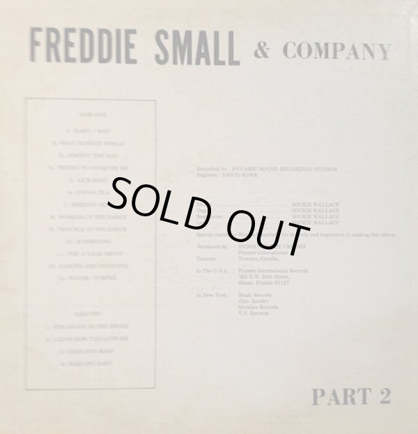 画像2: FREDDIE SMALL & COMPANY / REGGAE MEDLEY CONNECTION PART 2