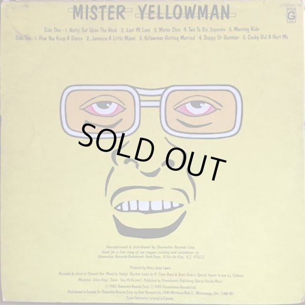 画像2: YELLOW MAN / MISTER YELLOWMAN