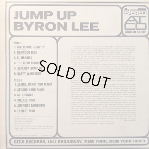 画像2: BYRON LEE / JUMP UP