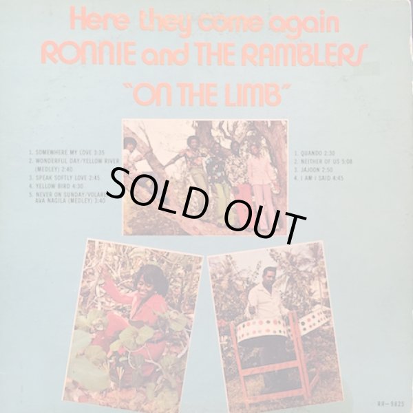 画像1: RONNIE AND THE RAMBLERS / HERE THEY COME AGAIN  "ON THE LIMB"