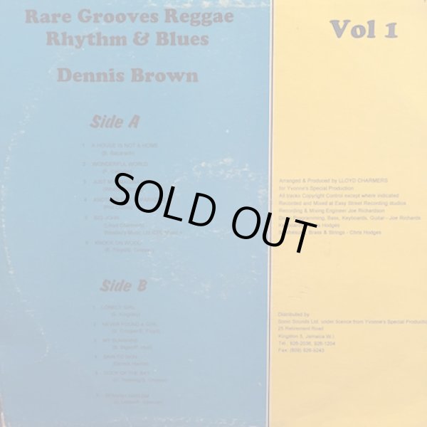 画像2: DENNIS BROWN / RARE GROOVES REGGAE RHYTHM & BLUES vol.1