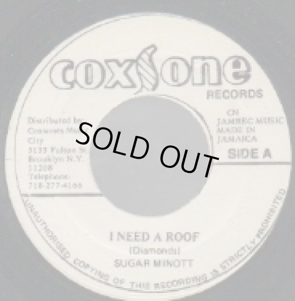 画像1: SUGAR MINOTT / I NEED ROOF