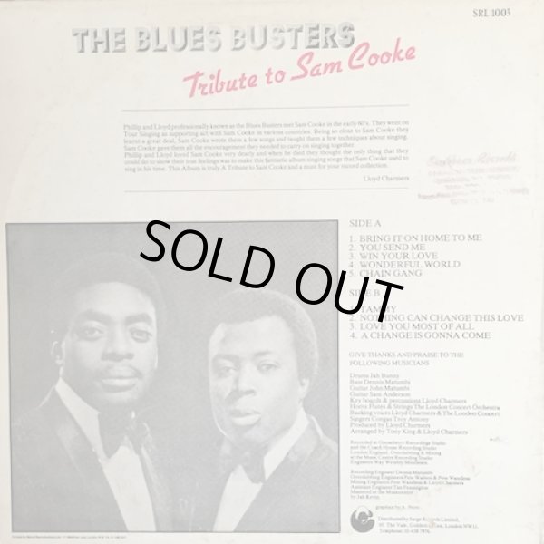 画像2: THE BLUES BUSTERS / TRIBUTE TO SAM COOKE