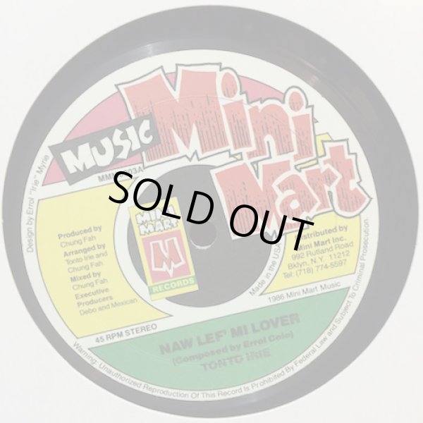 画像1: TONTO IRIE / NAW LEF' MI LOVER