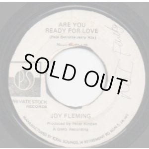 画像: JOY FLEMING / ARE YOU READY OR LOVE . ALABANA STANDBY