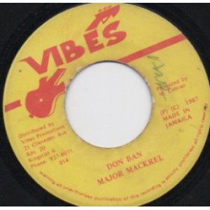 画像: MAJOR MACKREL / DON BAN