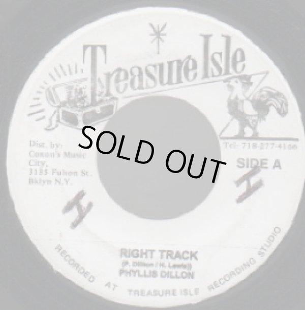 画像1: PHILLIS DILLON / RIGHT TRACK . ROCK STEADY