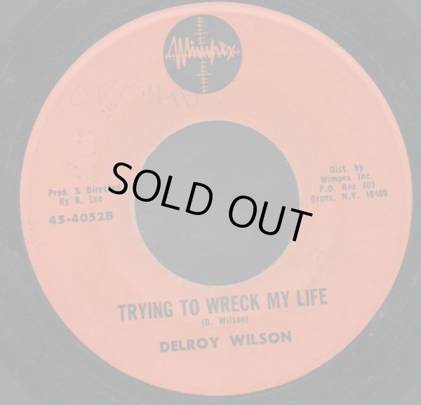 画像1: DELROY WILSON / TRYING TO WRECK MY LIFE . LIVING IN THE FOOTSTEPS OF ANOTHER MAN