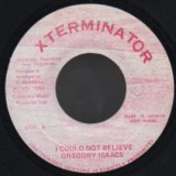 画像: GREGORY ISAACS / I COULD NOT BELIEVE