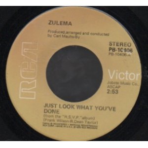 画像: ZULEMA / JUST LOOK WHAT YOU'VE DONE . YOUR LOVE HAS BROUGHT ME THAT FAR