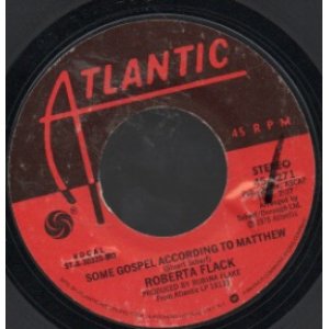 画像: ROBERTA FLACK / SOME GOSPEL ACCORDING TO MATTHEW . FEELIN' THAT GLOW