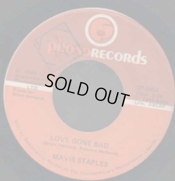 画像1: MAVIS STAPLES / LOVE GONE BAD . BEAT WELL DONE