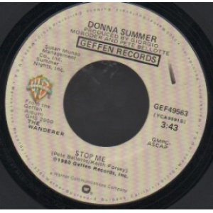 画像: DONNA SUMMER / STOP ME . THE WANDERER