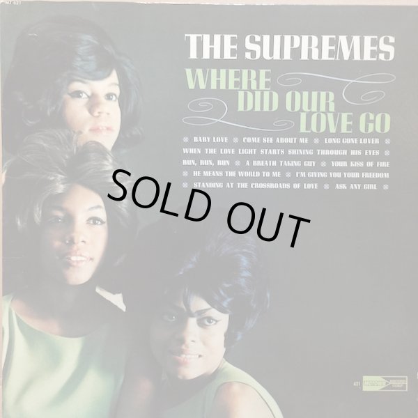 画像1: THE SUPREMES / WHERE DID OUR LOVE GO