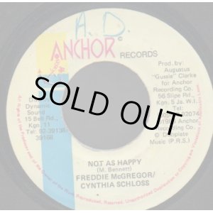 画像: FREDDIE McGREGOR & CYNTHIA SCHLOSS / NOT AS HAPPY