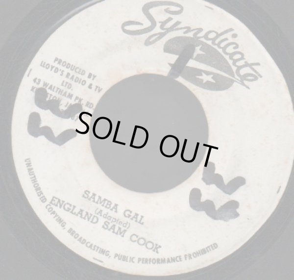 画像1: ENGLAND SAM COOKE / SAMBA GAL