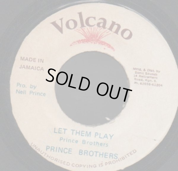 画像1: PRINCE BROTHERS / LET THEM PLAY