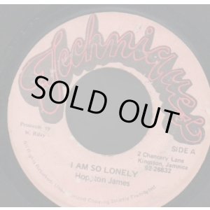 画像: HOPETON JAMES / I AM SO LONELY