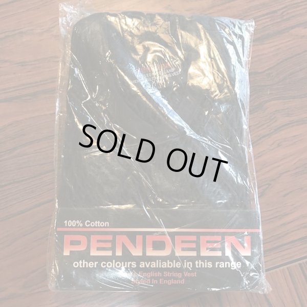 画像1: 網シャツ PENDEEN / XXLサイズ 黒色