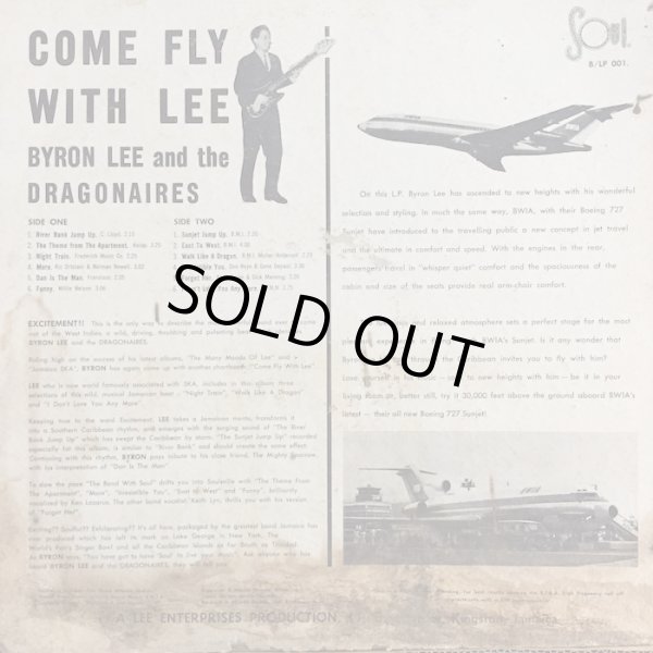 画像2: BYRON LEE and the DRAGONAIRES / COME FLY WITH LEE