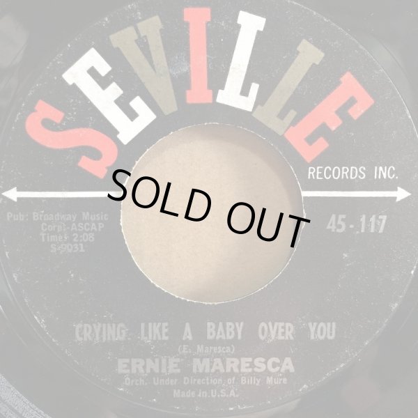 画像1: ERNIE MARESCA / CRYING LIKE A BABY OVER YOU . SHOUT ! SYOUT !