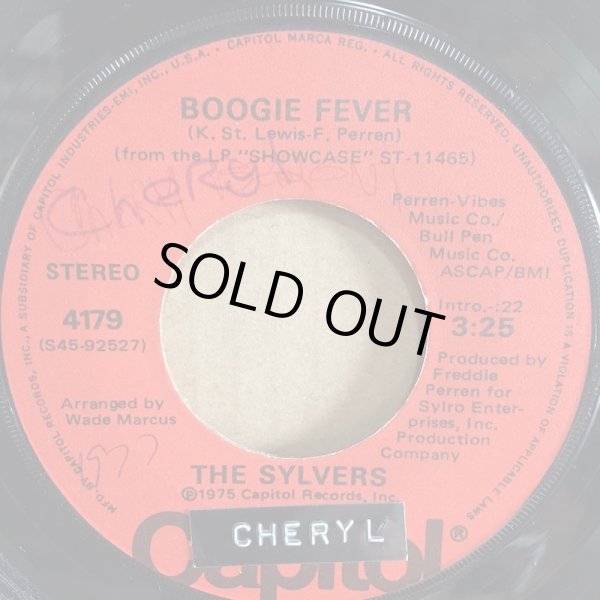 画像1: THE SYLVERS / BOOGIE FEVER . FREE STYLE