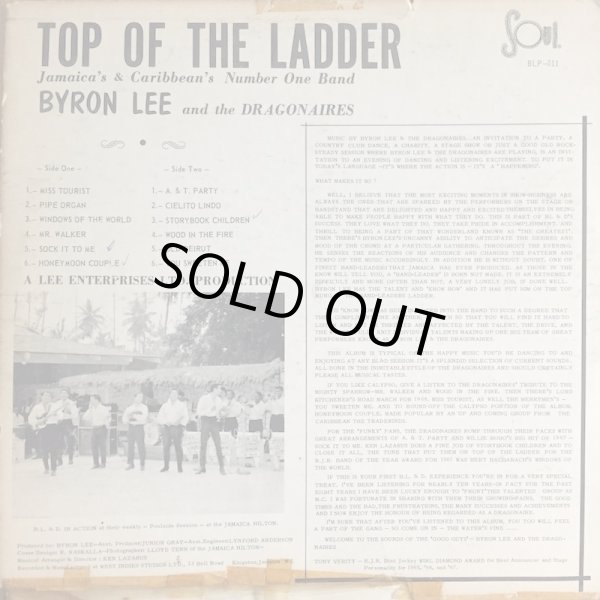 画像2: BYRONLEE & THE DRAGONAIRES / TOP OF THE LADDER