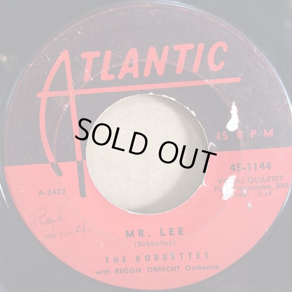 画像1: THE BOBBETTES / MR.LEE . LOOK AT THE STARS