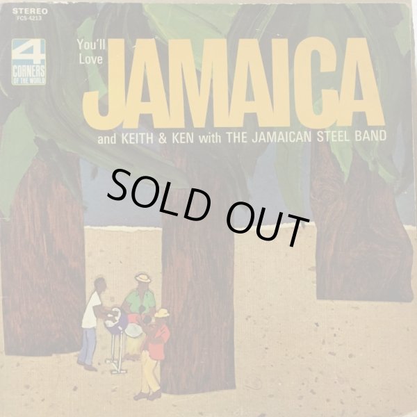 画像1: KEITH & KEN with JAMAICAN STEEL BAND / YOU'LL LOVE JAMAICA