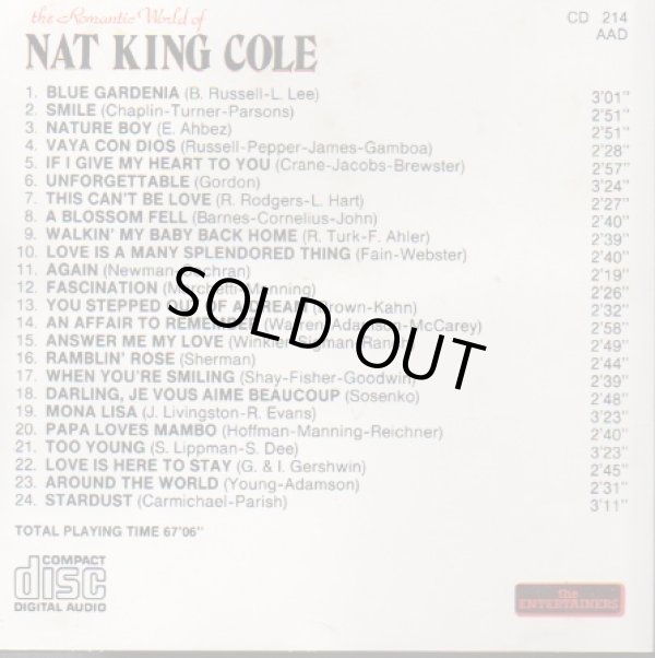 画像2: NAT KING COLE / THE ROMANTIC WORLD OF NAT KING COLE