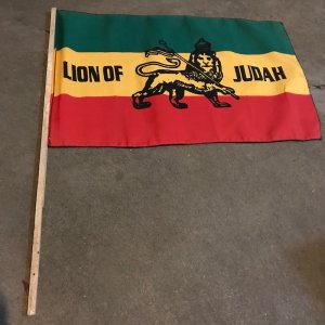 画像: 旗 LION OF JUDAH (大)