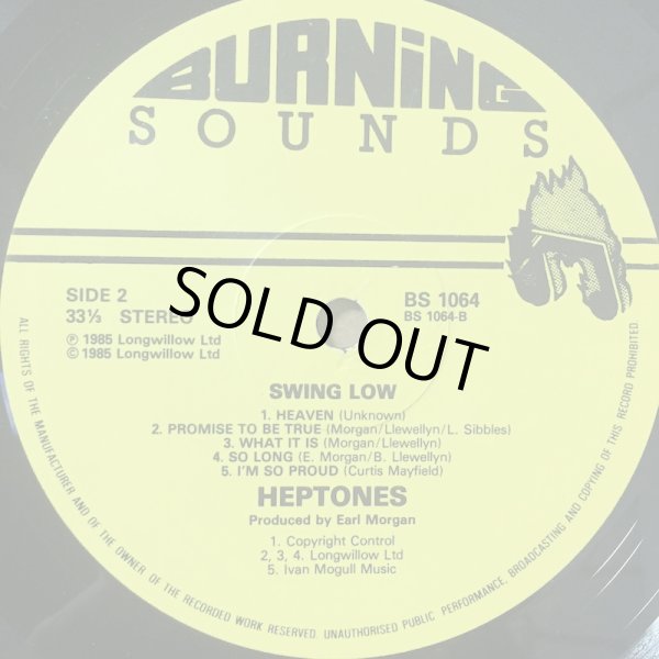 画像4: THE HEPTONES / SWING LOW